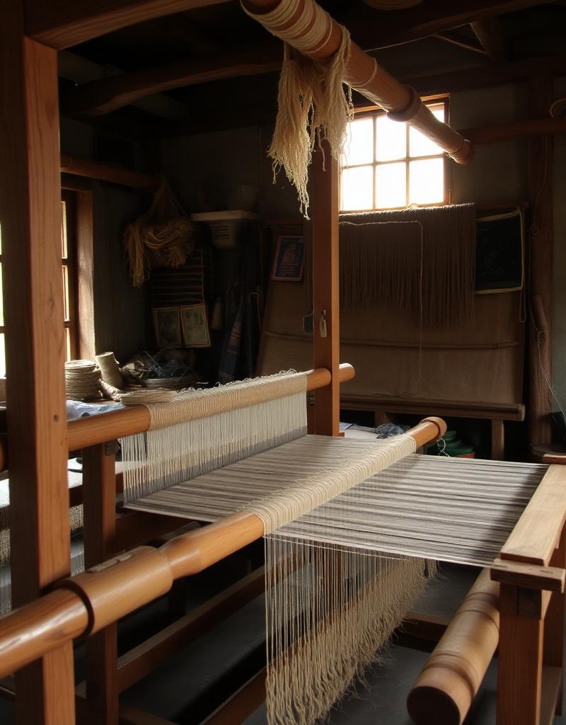 Atelier textile himalayen