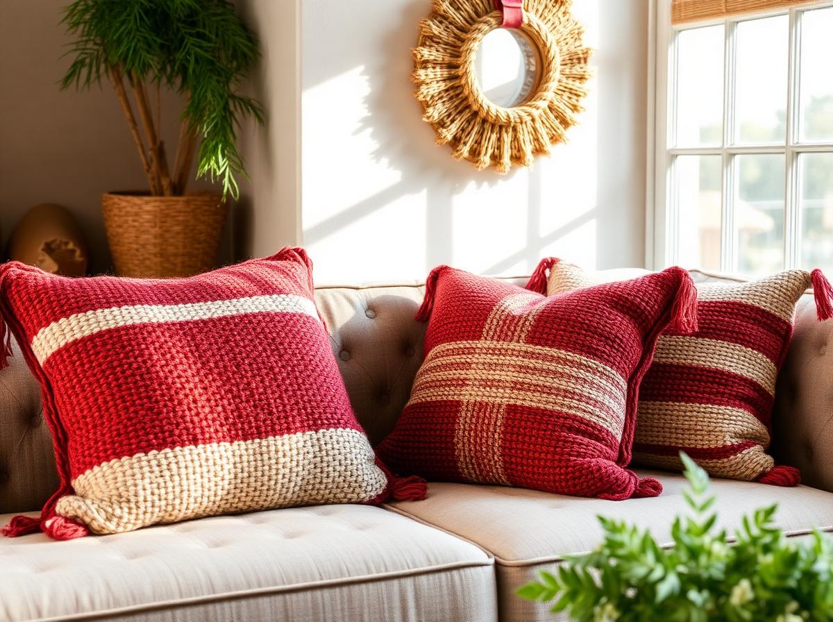 Pièces de décoration en laine himalayenne