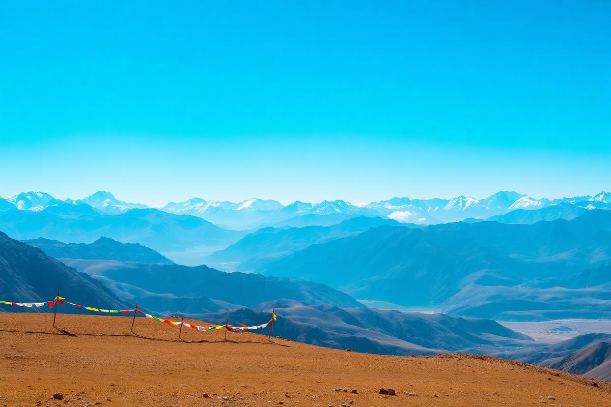 Région textile Ladakh (Inde)