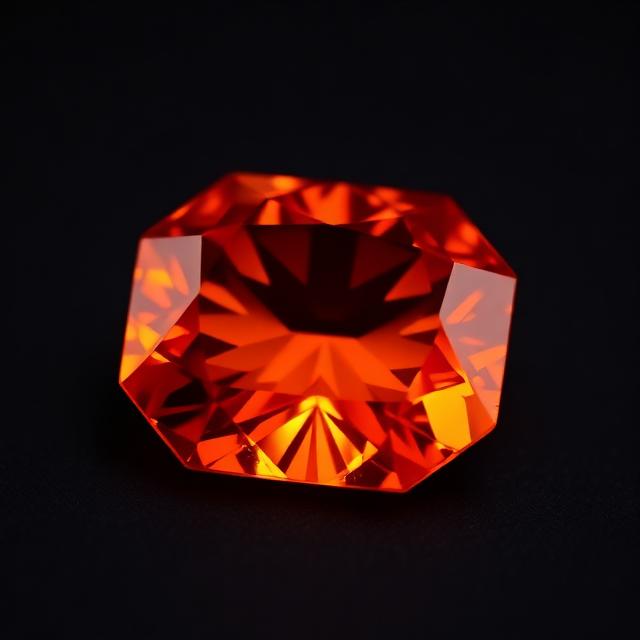 Pierre de Spessartite — Inde