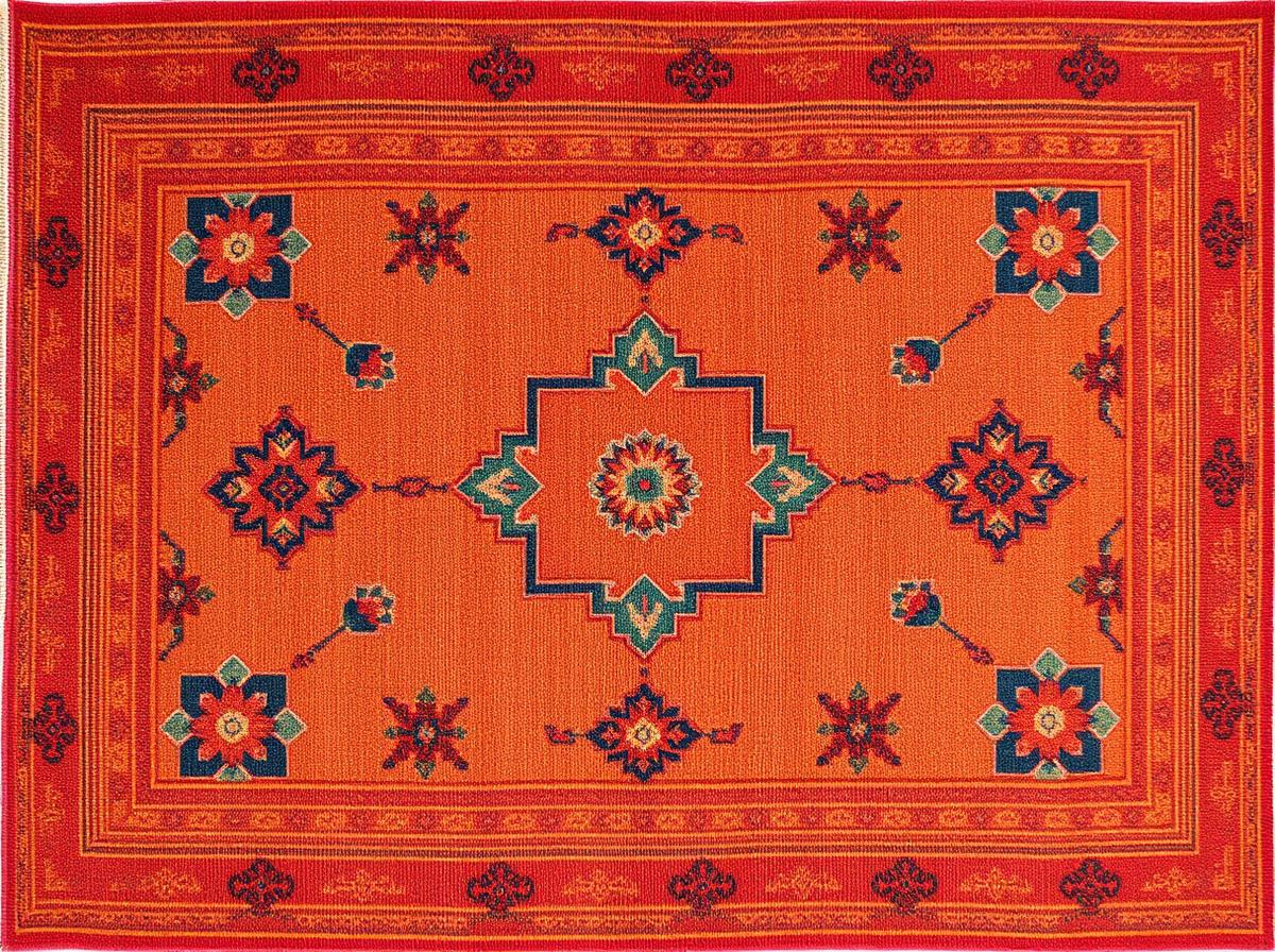 Tapis en laine himalayenne