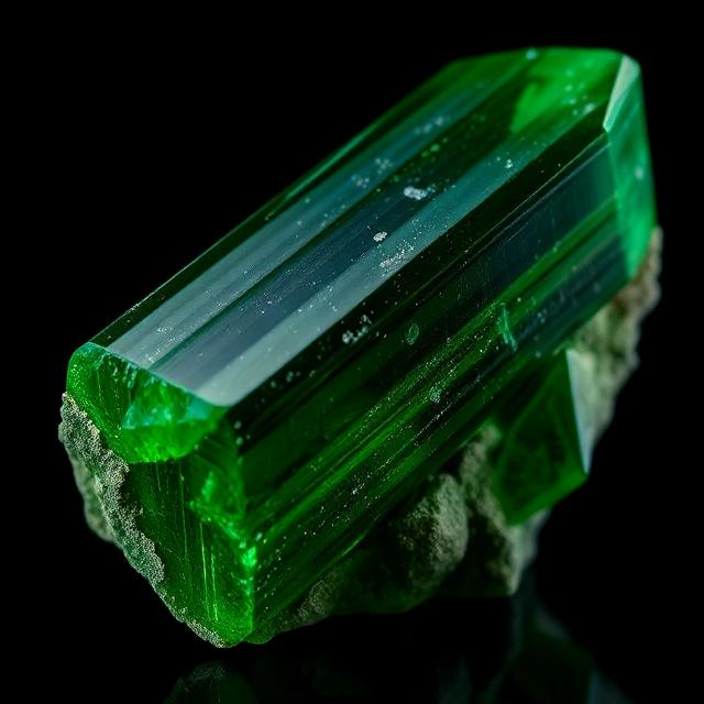 Pierre de Tourmaline verte — Afghanistan