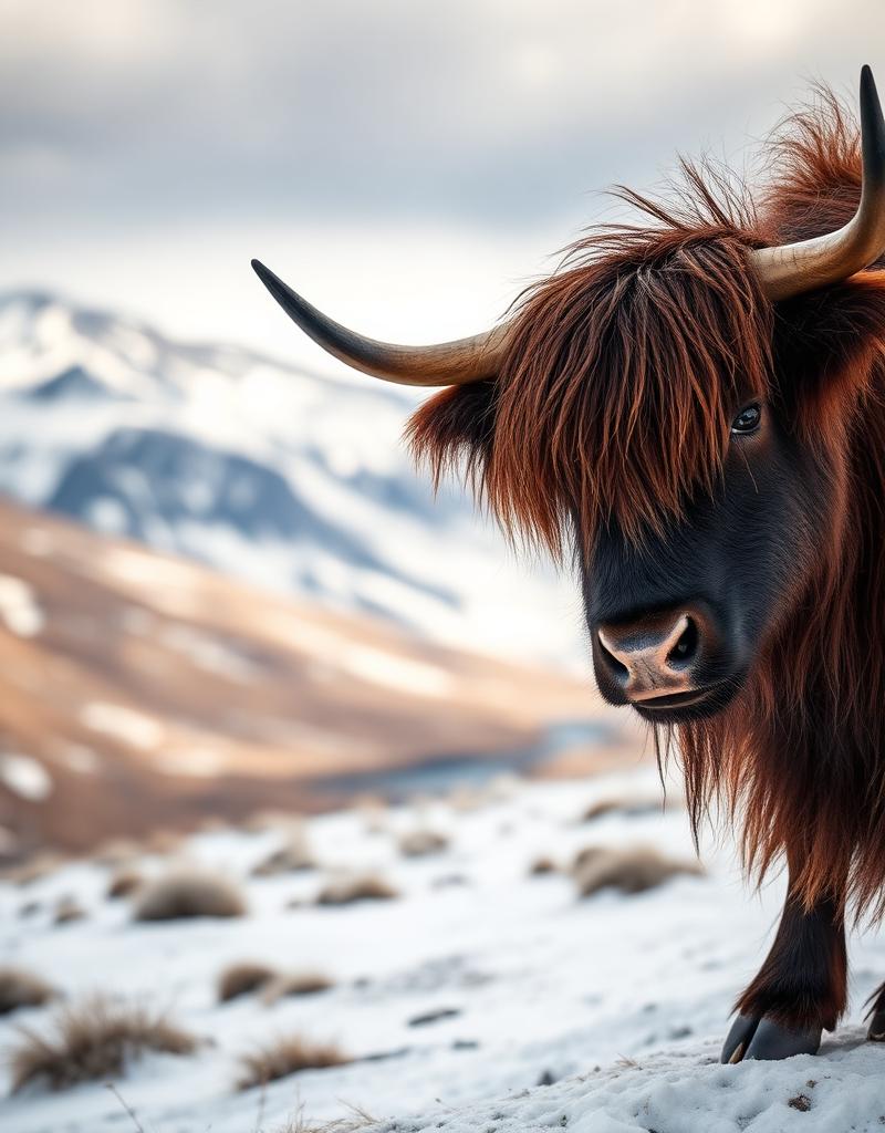 Fibre de Laine Yak himalayenne
